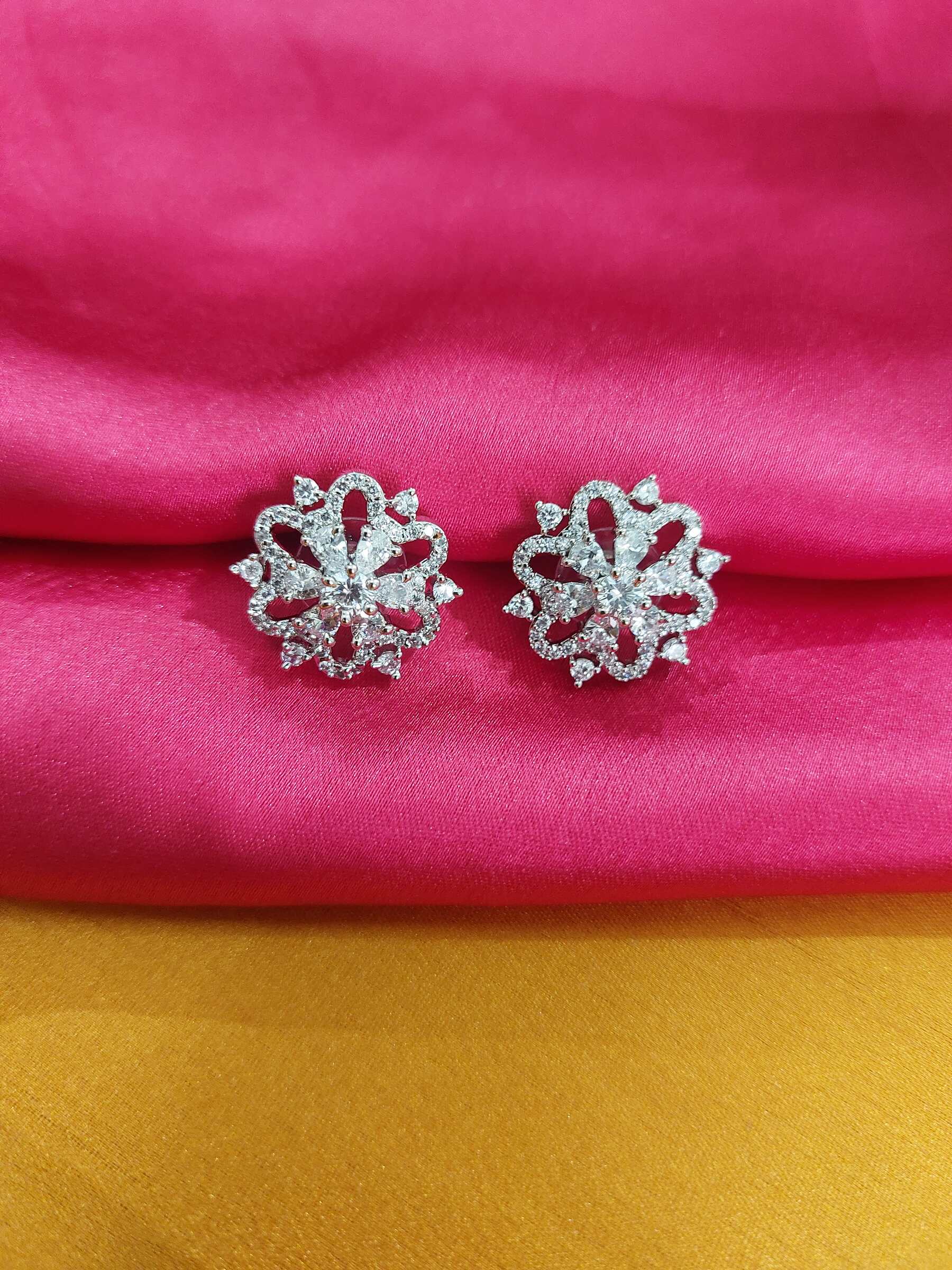 Holly Flower Everyday AD Studs