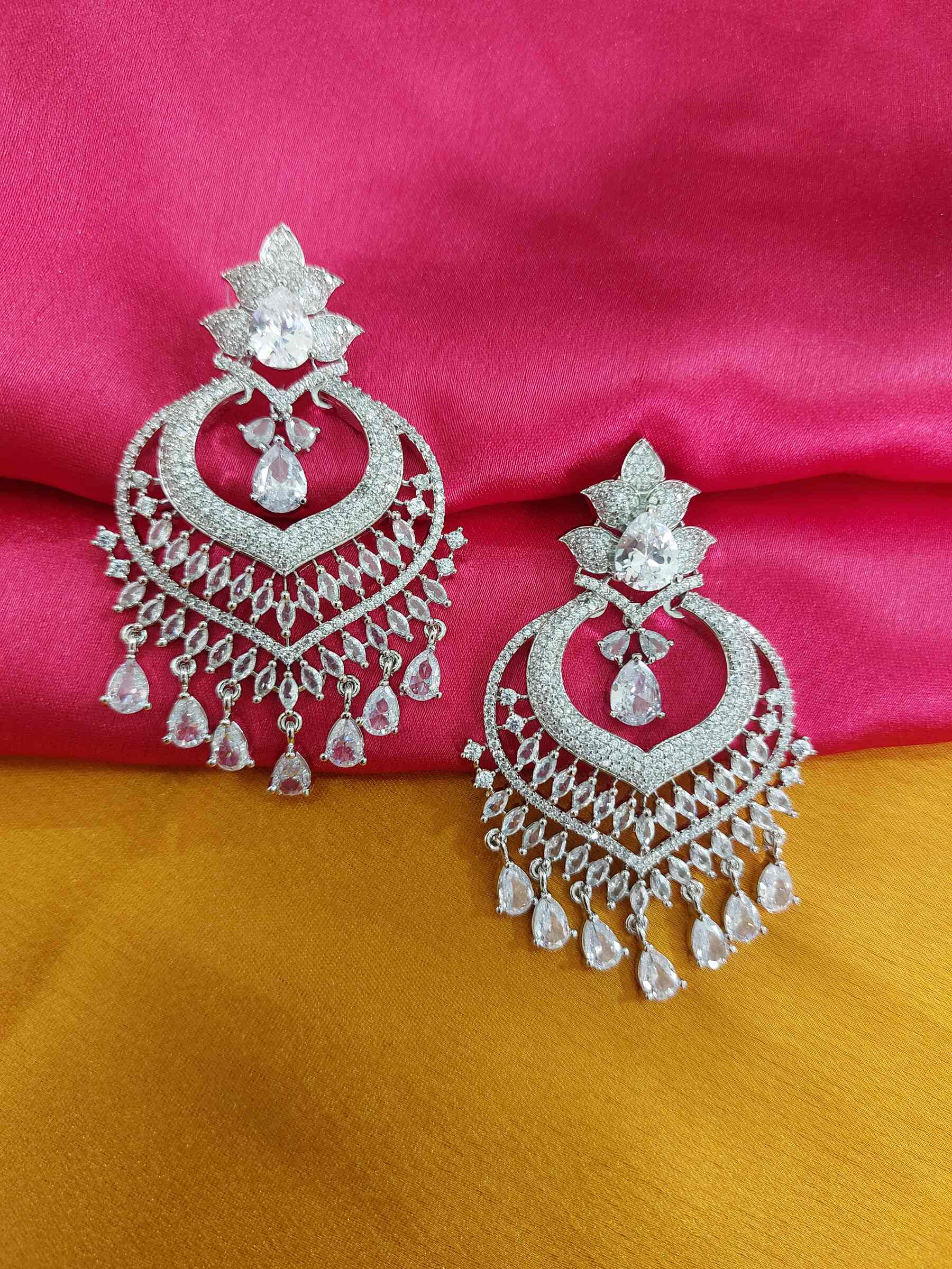 Shannon AD Partywear Semi Bridal Earrings