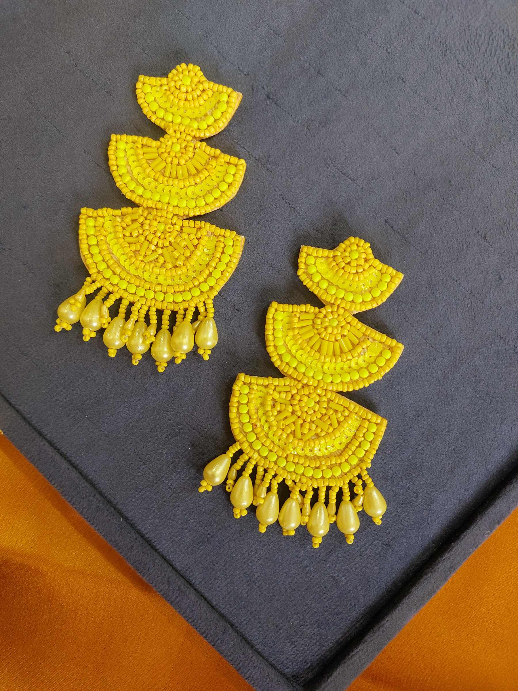 Rasika Handmade Beaded Earrings