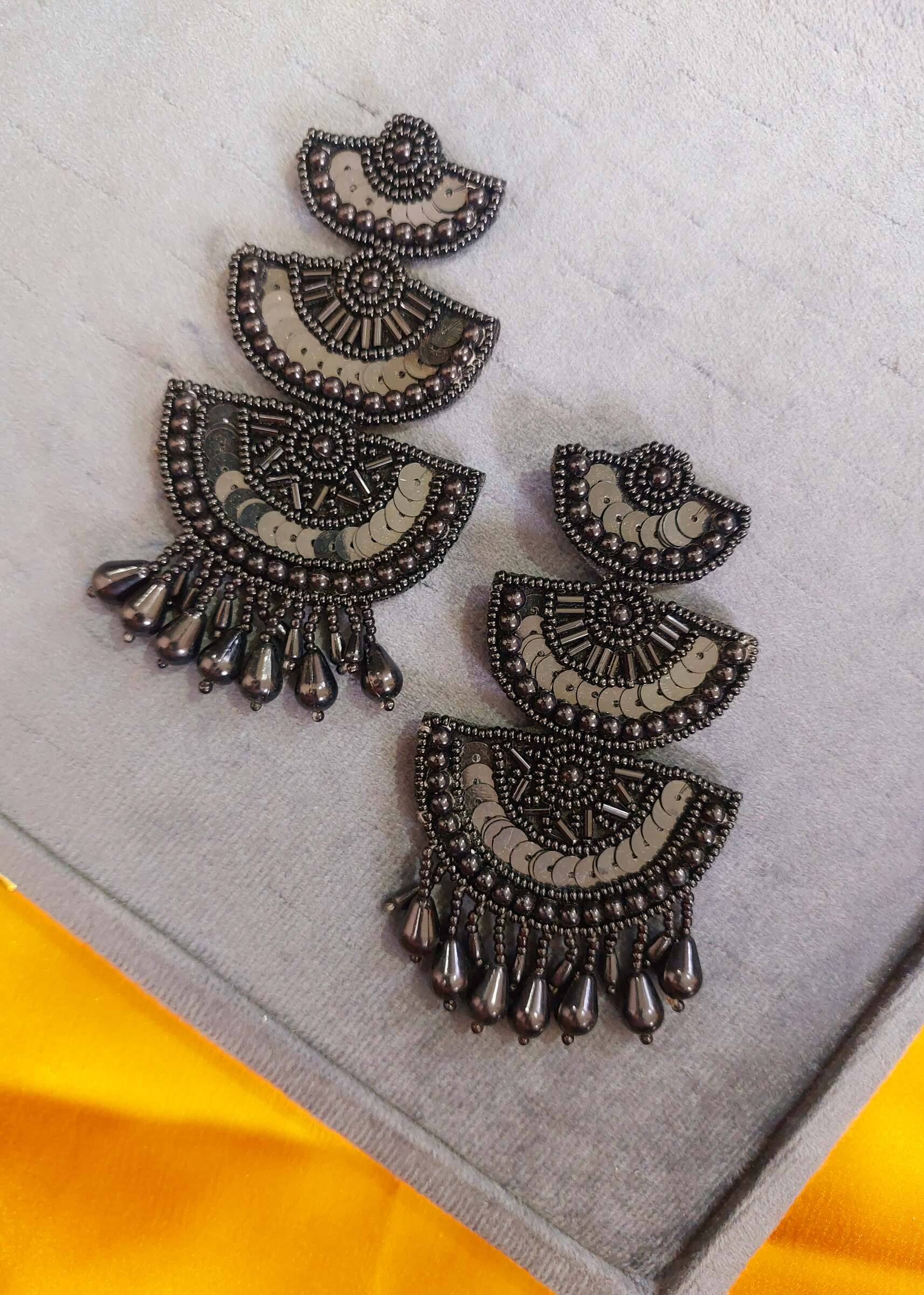 Ratan Handmade Beaded Earrings