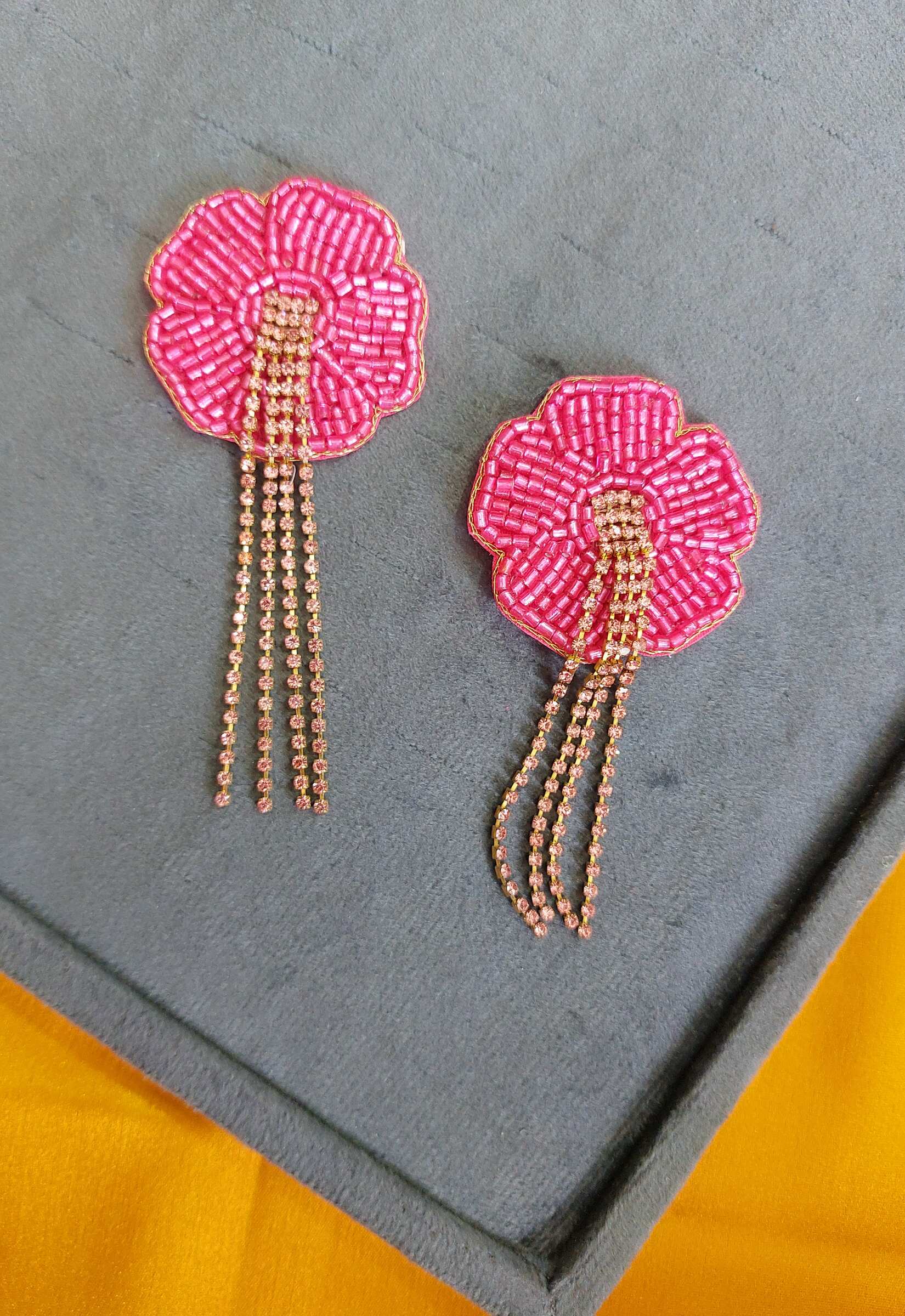 Rati Handmade Beaded Earrings