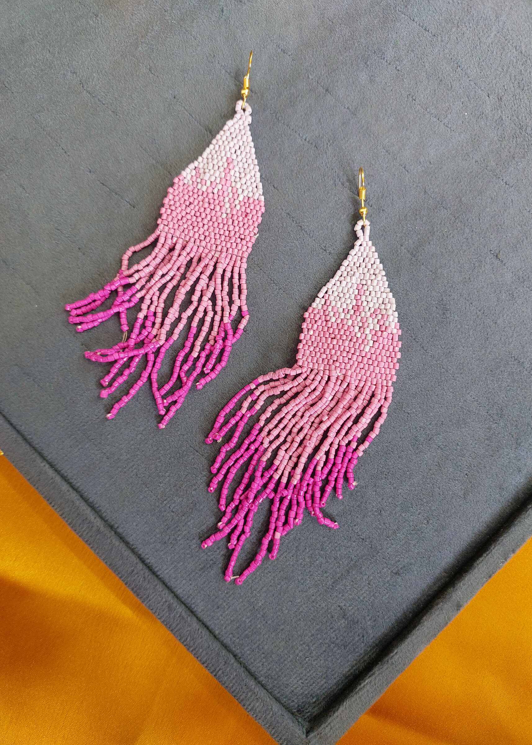 Renu Handmade Beaded Earrings