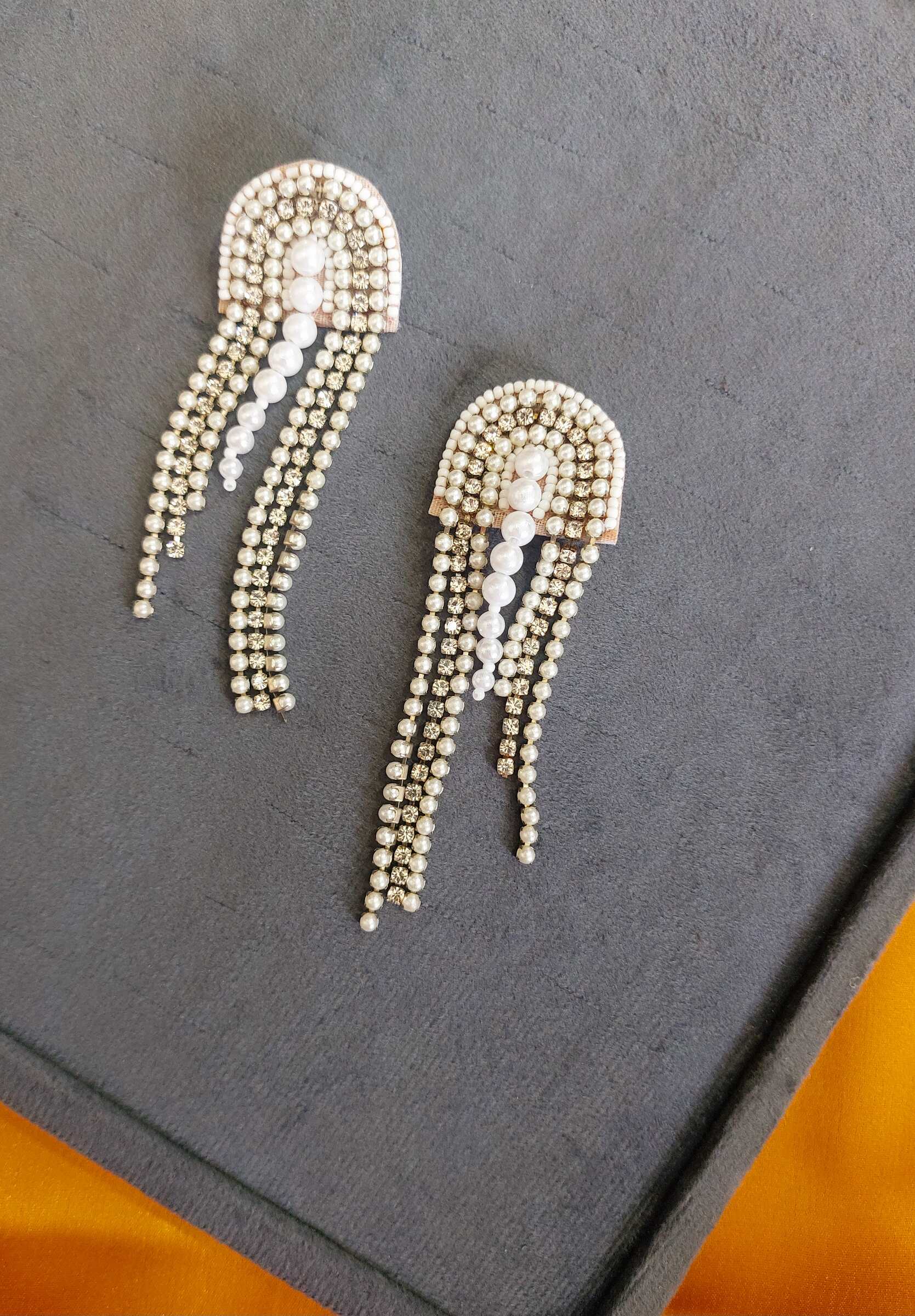 Rima Handmade Beaded Earrings