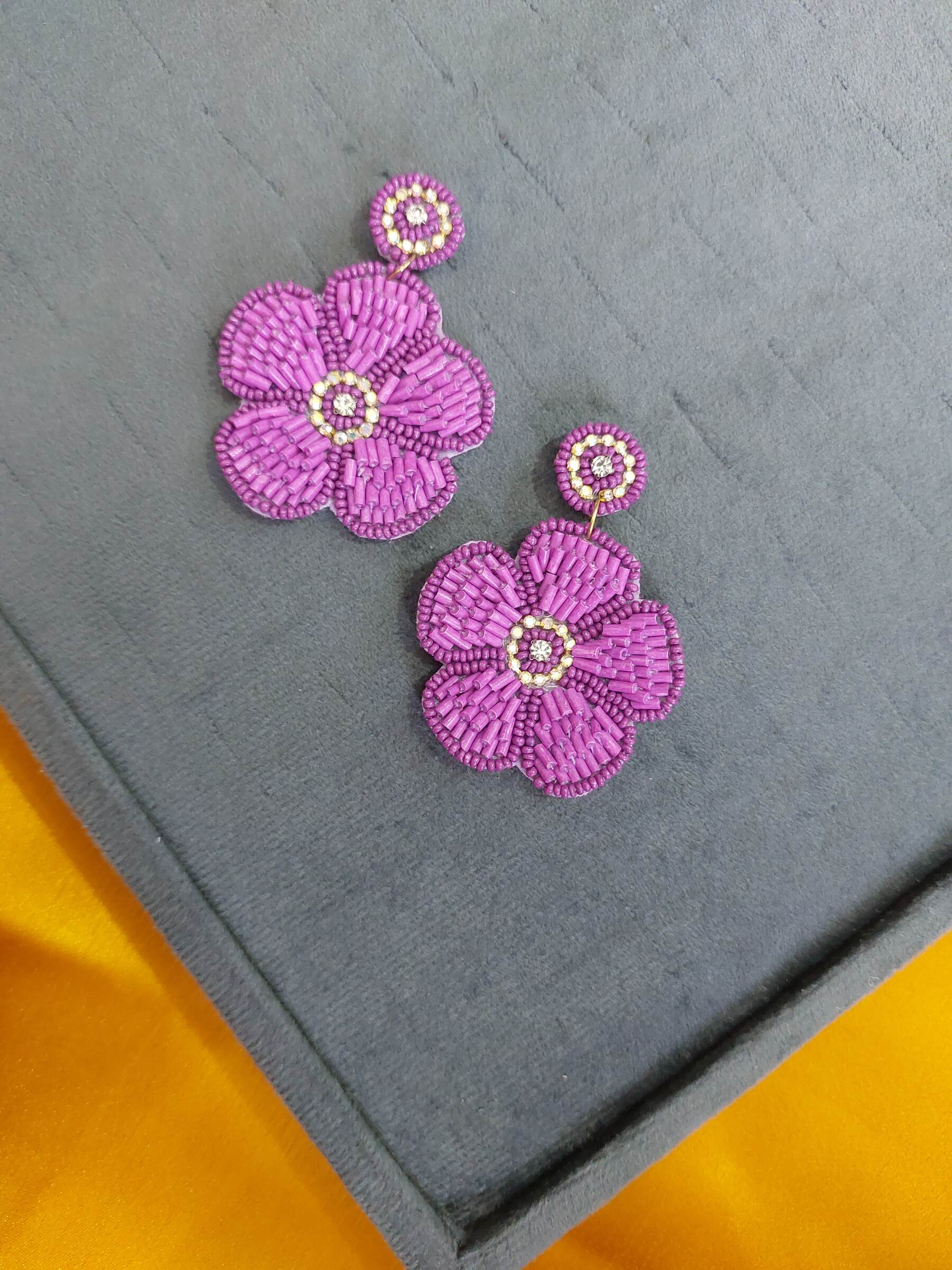 Rinki Handmade Beaded Earrings