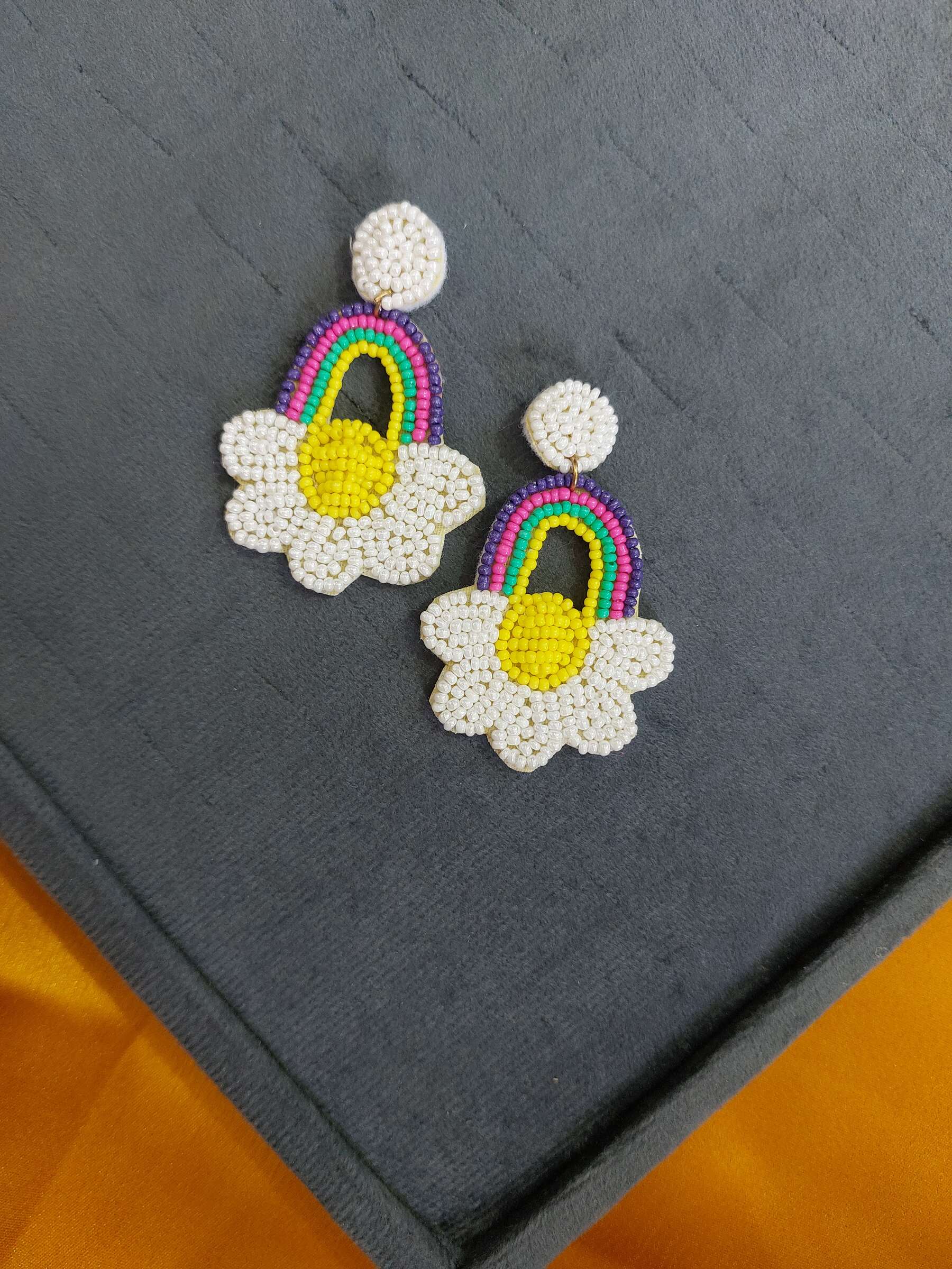 Ruma Handmade Beaded Earrings