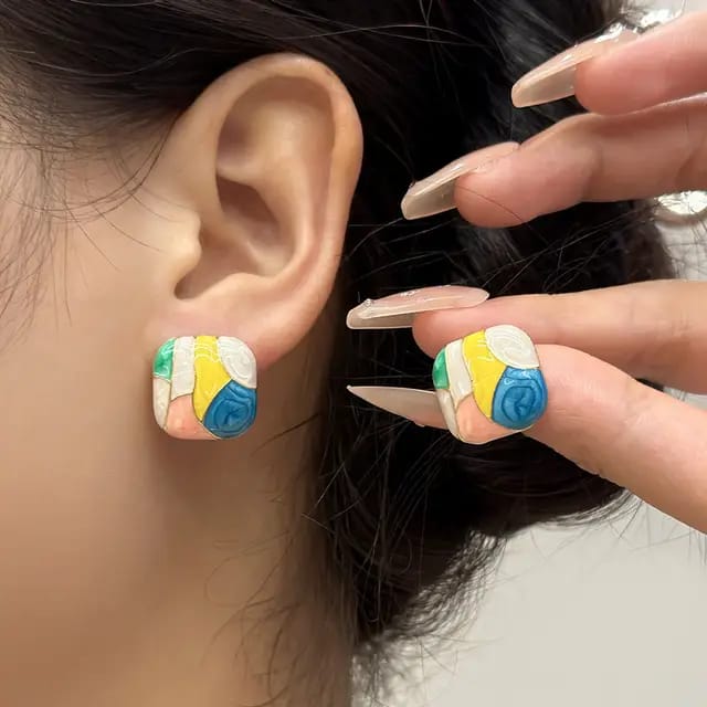Sarisha Western Korean Earrings