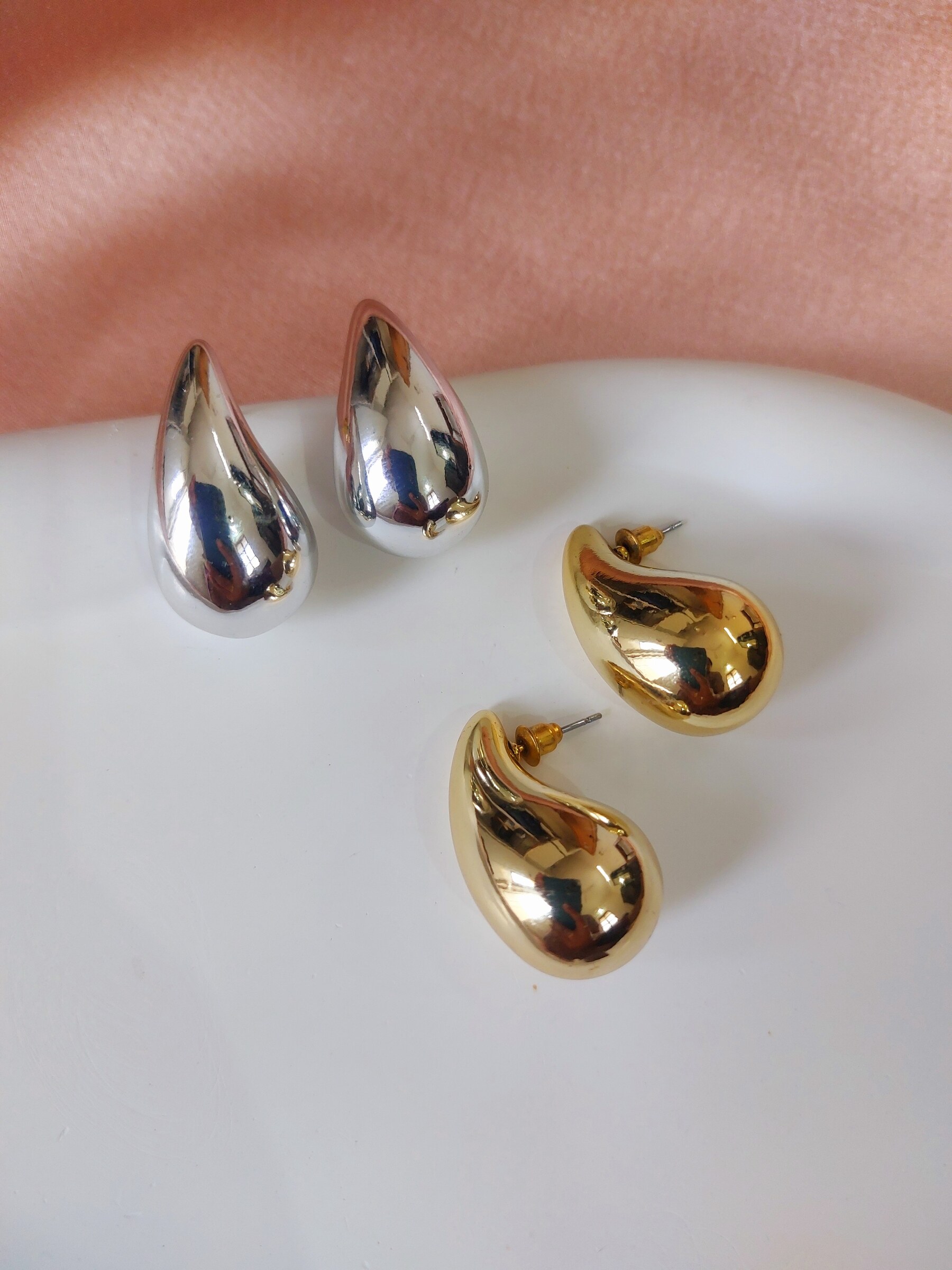 Zaria Anti Tarnish Earrings Combo Pack of 2