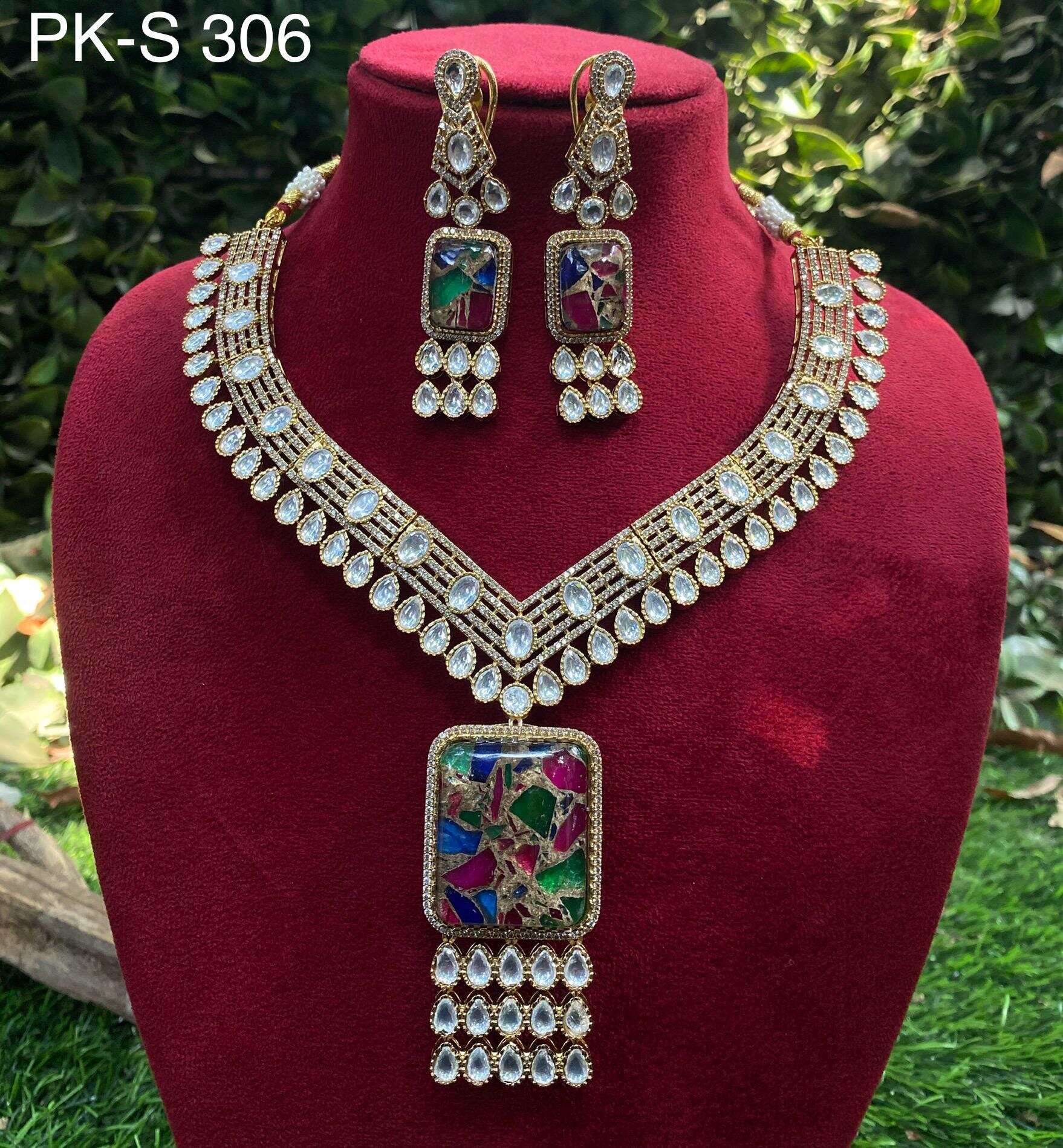 Tripti Premium Real Kundan Studded Necklace Set