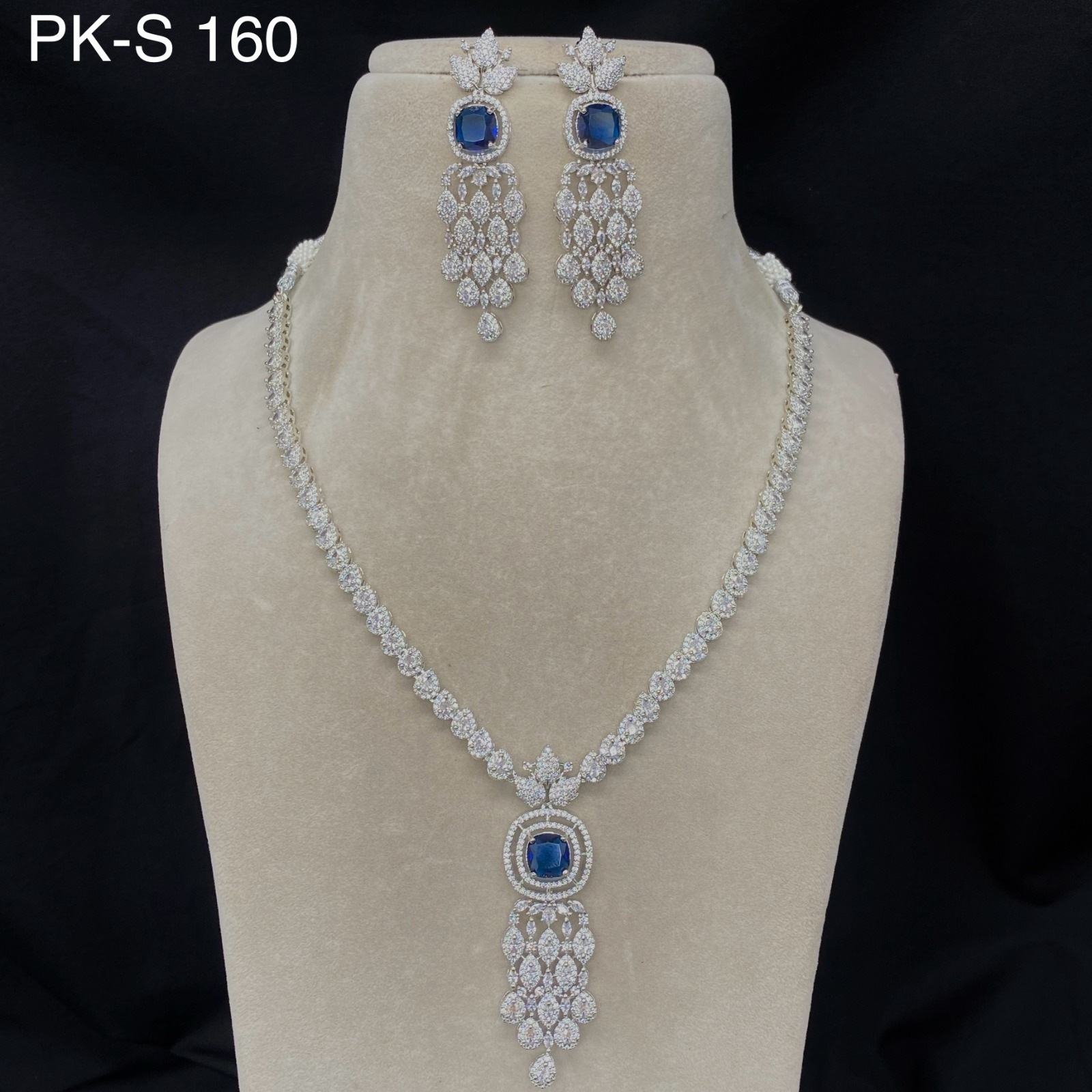 Sophi Premium Real Kundan Studded Necklace Set